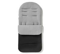 For Your Little One Premium Footmuff/Cosy Toes Compatible with Peg Perego - Dolphin Grey - Fits All Models