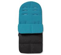 For Your Little One Premium Footmuff/Cosy Toes Compatible with Peg Perego - Ocean Blue - Fits All Models