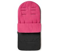 For Your Little One Premium Footmuff/Cosy Toes Compatible with Peg Perego - Pink Rose - Fits All Models