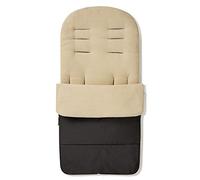 For Your Little One Premium Footmuff/Cosy Toes Compatible with Peg Perego Pliko P3 - Desert Sand