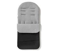 For Your Little One Premium Footmuff/Cosy Toes Compatible with Peg Perego Pliko P3 - Dolphin Grey