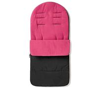 For Your Little One Premium Footmuff/Cosy Toes Compatible with Quinny Buzz - Pink Rose