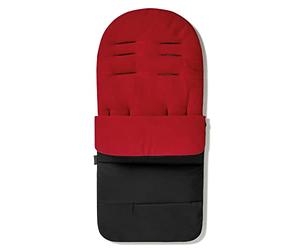 For Your Little One Premium Footmuff/Cosy Toes Compatible with Seed - Fire Red - Fits All Models