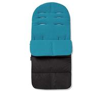 For Your Little One Premium Footmuff/Cosy Toes Compatible with Silver Cross Freestyle - Ocean Blue