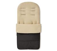 For Your Little One Premium Footmuff/Cosy Toes Compatible with Silver Cross Wave - Desert Sand