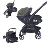 For Your Little One Qubi Infant Car Seat Stroller, Birth to 15 Months, 5-Point Harness, 13 kg (Grey Olive)