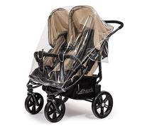 For Your Little One Side by Side Rain Cover Compatible with Peg Perego - Fits All Models