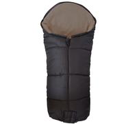 For Your Little One Universal Footmuff Cosy Toes Fleece Lined Deluxe Snuggly Fitting for All Pushchairs Strollers Prams Buggys Baby Jogger 100cm (Brown, Deluxe)