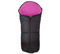 For Your Little One Universal Footmuff - Deluxe Fleece Lined Cosy Toes, Snug Fit for All Pushchairs, Strollers, Prams & Buggies, Jogger | Compatible with Ickle Bubba (Deluxe, Dark Pink)