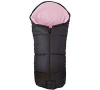 For Your Little One Universal Footmuff - Deluxe Fleece Lined Cosy Toes, Snug Fit for All Pushchairs, Strollers, Prams & Buggies, Jogger | Compatible with Cybex (Deluxe, Light Pink)