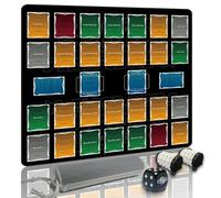 for Yugioh Playmat - Compatible with Yu-Gi-Oh, TCG Playmat - Free Counters & Storage Bag, Dual Player Master Rule Duel Zones, Extra Large 2-Player Card Game Mat (Colorful)