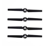 For YUNEEC Q500 4K Typhoon Drone Quick for Self Locking Propeller Maple for Leaf for Frame(4PCS Black)
