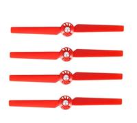 For YUNEEC Q500 4K Typhoon Drone Quick for Self Locking Propeller Maple for Leaf for Frame(4PCS Red)