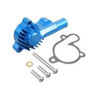 For YZ85 2002-2018 Oversized Water Pump Cooler Impeller Spacer & Cover Protector Kit Billet Aluminum Engine Water Pump(Blue)
