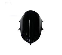 For YZF For R7 For R6 2017-2024 Motorcycle Windshield Heighten Windscreen Enlarge Wind Spoiler Cover Moto Fairing Motorbike Wind Deflector(Black)