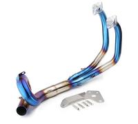 For YZF MT07 FZ07 FZ-07 MT-07 FZ MT 07 Muffler XSR700 Motorcycle Exhaust Slip-On Full System Front Pipe 14-23 system(Style1)