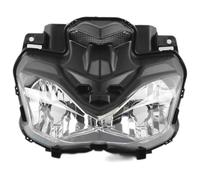 For YZF R1 For YZF R6 For T-MAX530 Series Motorcycle Headlight Headlamp Custom HID Projector Assembly Head Light Angel Devil Eye Lamp Motorcycle Headlight Headlamp(White Blue Eyes)