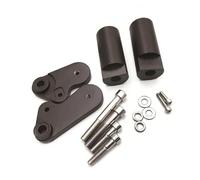 For YZF-R1 For YZFR1 For YZF R1 2009-2015 For YZF1000 Motorcycle No Cut Frame Sliders Crash Falling Protector Guard Crash Bar(Black)