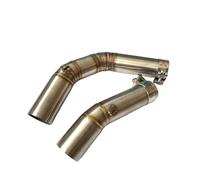 For YZF-R1 R1 Middle 09-14 Motorcycle Exhaust Pipe Central Link Slip-on 51mm Muffler Exhaust Pipe