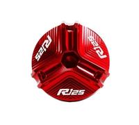 For YZF R125 YZFR125 2008-2023 Motorcycle CNC Cylinder Cover Front Rear Brake Fl&uid Reservoir Cap Oil Filler Cap YZF-R125 Master Cylinder