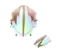 For YZF R25 R3 YZFR3 YZFR25 2019-2022 2023 YZF-R3 Motorcycle Windshield Double Bubble WindScreen Visor Fairing Deflector