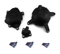 For YZF R3 MT03 MT25 2015 2016 2017 2018 2019 2020 2021 2022 2023 Motorcycle Engine Cover Protection Case Engine Guards(1 set-BL)