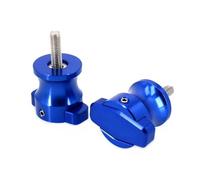 For YZF-R6 YZFR6 YZF R6 Motorcycle CNC Frame Stands 6MM Screws Sliders Swingarm Spools Slider M6 Frame Sliders(BLUE)