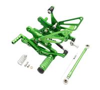 For YZFR1 For YZF R1 2004 2005 2006 Motorcycle Rearset Footrest Footpeg Adjustable Aluminum Rearset Floorboards Footpegs(6)
