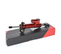 for YZFR6 For YZF For R6 2005-2016 Motorcycle Adjustable Steering Bracket Mounting Kit Stabilize Damper Safety Control Damper Stabilizer(Red Black)