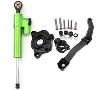 For Z1000 2010 2011 2012 2013 Motorcycle Fiber Carbon Steering Damper Stabilizer Mounting Bracket Support Kit Anti-shake device(Damper Bracket 5)