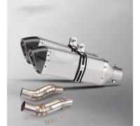 For Z1000 For Z1 For Ninja 1000r 2010-2024escapes The Modified Intermediate Link Pipe Motorcycle Exhaust Short(Style 1)