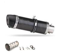 For Z1000 For Z900 For GSR600 For FZ6N R1 R6 R3 51mm Motorcycle Exhaust Muffler Pipe LeoVince Escape Moto With DB Killer Motorcycle Exhaust End Silencers(OneColor)
