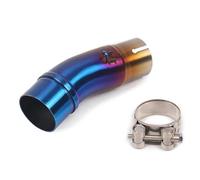 For Z250 Z300 Z400 For Ninja 250 300 400 2017 2018 2019 Exhaust Pipe Motorcycle Middle Link Link Tube Modified(2)