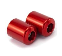 For Z250 Z300 Z650 Z750 Z800 Z900 Z1000 Motorcycle Handlebar Grips Handle Bar Ends Plug Anti Vibration Motorcycle Bar End Plugs(RED)