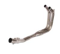 For Z400 Z250 For Ninja 250 400 51mm/Exhaust System Motorcycle Exhaust Pipe Slip On Header Mid Link Pipe 2017-2022