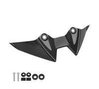 For Z500 SE 2024 2025 Frontal Downforce Fairing Winglets Headlight Extension Naked Aerodynamic Front Spoiler Winglet Aerodynamic(Carbon fiber pattern)