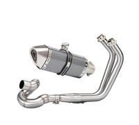 For Z650 ER6N ER6F For Ninja 650 Motorcycle Exhaust Escape System Front Connecting Pipe Kit 2017-2023 Motorcycle Muffler Exhaust(I)