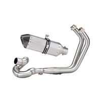 For Z650 ER6N ER6F For Ninja 650 Motorcycle Exhaust Escape System Front Connecting Pipe Kit 2017-2023 Motorcycle Exhaust Pipe(B)