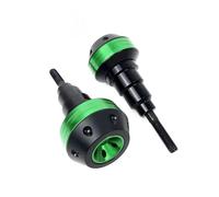 For Z650 For NINJA650 2017-2019 Falling Protection Frame Slider Fairing Guard Anti Crash Pad Protector Motorcycle Passenger Grab Handle(GREEN)