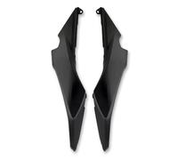For Z650 For Ninja650 2017-2024 Rear Passenger Seat Cover Side Panel Motorcycle Fairing(Glossy Black-1 Set)