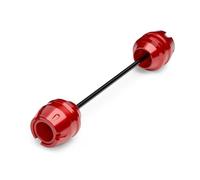 For Z650 For Z650RS For Ninja 400 650 1000 Motorcycle Front Rear Wheel Fork Slider Axle Crash Protector Anti-fall mat(Front Red)