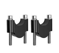 For Z800 Motorcycle Universal Handlebar Riser Bar Mount Handle Clamp 28mm 1 1/8" 22mm 7/8"(Black,28mm)