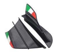 For Z800 Z900 Z1000SX For Ninja 1000 Motorcycle Winglet Aerodynamic Wing Kit Spoiler Motorcycle Spoiler Wing Motorcycle Fairing Side Wing Panel(C)