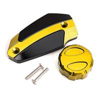For Z900 ABS 2017-2025 CNC Motorcycle Accessories Front Rear Brake Fuel Tank Cover Engine Oil Cap RESPUNEKBAH(2pcs-Gold)