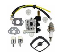 For Zama RB-K75 For Echo SRM 210 SRM 211 HC150 PE200 GT200 Trimmer Blower Carburetor Air Filter Cleaner Fuel Hose Kit MENSUNUBNM