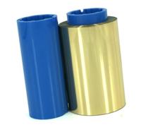 For zebra 800015-106 gold monochrome card printer ribbon 1000 prints Replacement Parts