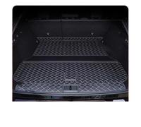 For Zeekr 7X 2024 2025 Car Boot Mat Rear Trunk Liner Cargo Leather Floor Carpet Tray Protector Accessories Mats Car Boot Liner(Black beige mat)