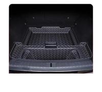 For Zeekr 7X 2024 2025 Car Boot Mat Rear Trunk Liner Cargo Leather Floor Carpet Tray Protector Accessories Mats Car Boot Liner(Black beige lower)