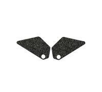 for Zero SR/F 2019 Motorcycle Fuel Tank Pad Sticker Knee Traction Side Non-Slip Protection POMPOMPUR(Black)