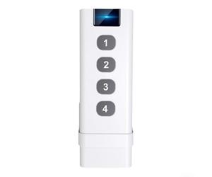 For Zigbee 4-Button Scene Switch Compatible with For Tuya Smart Home Infrastructure and Offering 12 Scene Setup Choices